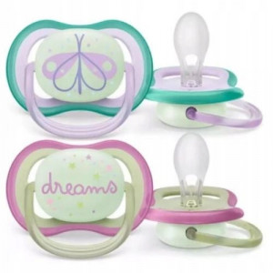 Cumlík Avent Ultra Air Night 0-6m 2ks/Girl